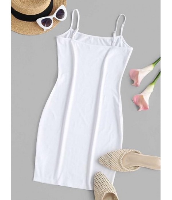 Rhinestone Bodycon Mini Cami Dress Rhinestone Bodycon Mini Cami Dress