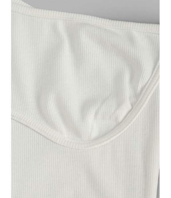 Ribbed One Shoulder Long Sleeve Dress Ribbed One Shoulder Long Sleeve Dress