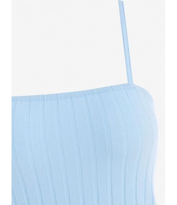 Ribbed Lace Up Bodycon Dress Ribbed Lace Up Bodycon Dress