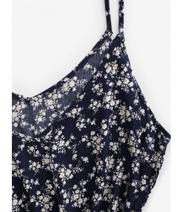 Ditsy Floral Trapeze Cami Summer Dress Ditsy Floral Trapeze Cami Summer Dress