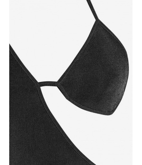 Bra Cutout Jersey Backless Halter Slinky Dress Bra Cutout Jersey Backless Halter Slinky Dress
