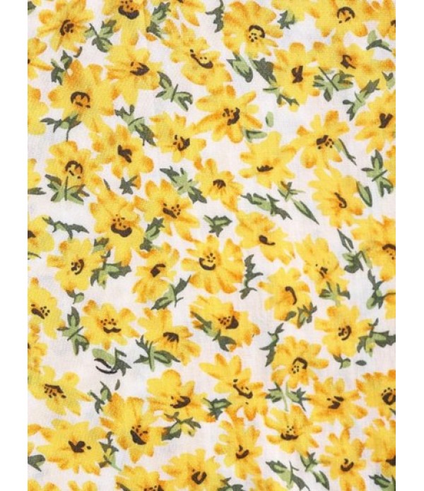 Ditsy Print Sleeveless Mini Dress Ditsy Print Sleeveless Mini Dress