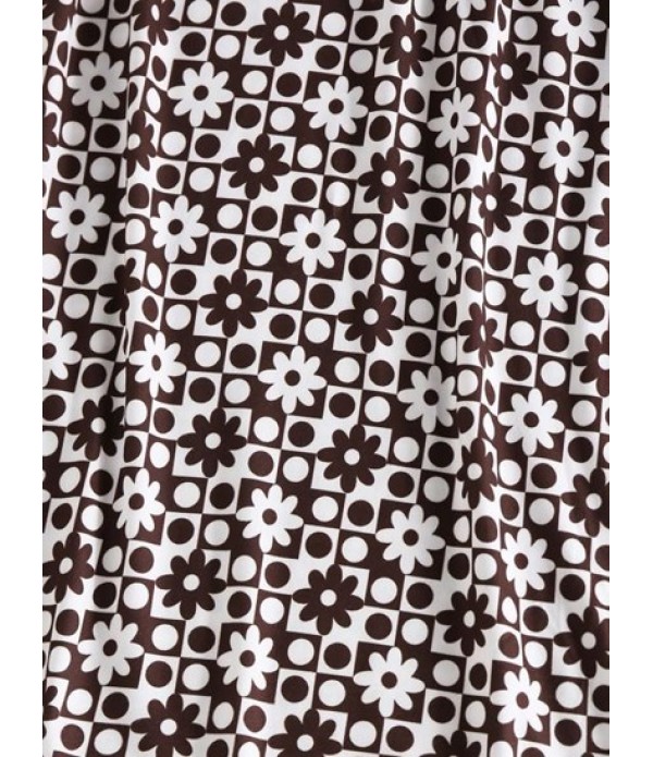 Polka Dot Flower Bodycon Tank Dress Polka Dot Flower Bodycon Tank Dress